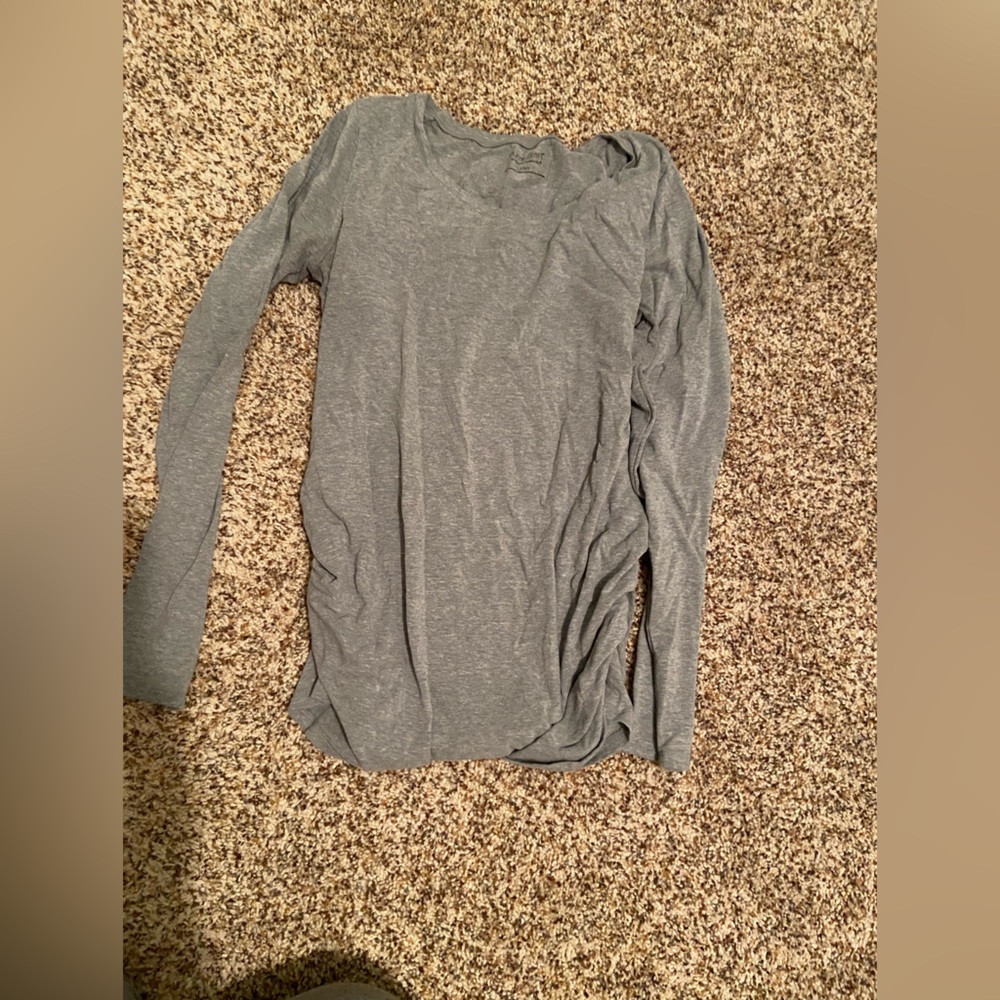 Maternity long sleeve shirt